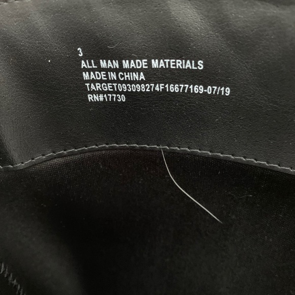 Girls long black boots Size 3 - Picture 4 of 5